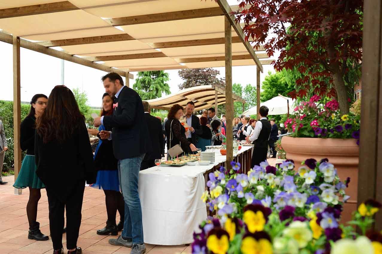 Hotel Ristorante Paladini Carisio Bagian luar foto